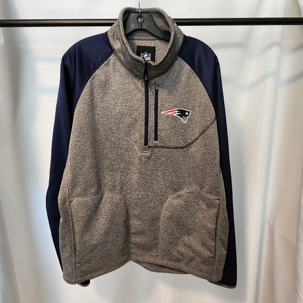 Seattle Seahawks Mens Quarter Zip Sweatshirt Size XL